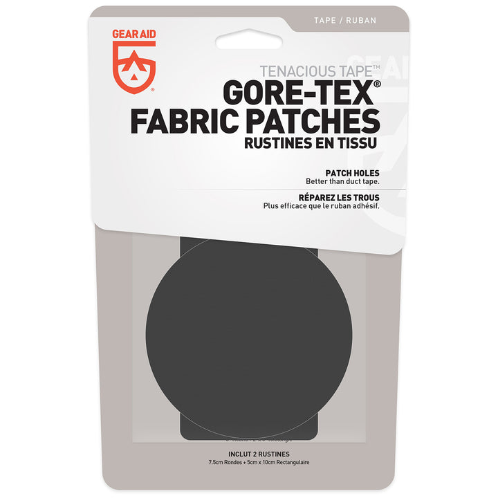 Gear Aid Tenacious Tape GORE-TEX Fabric Patches Black