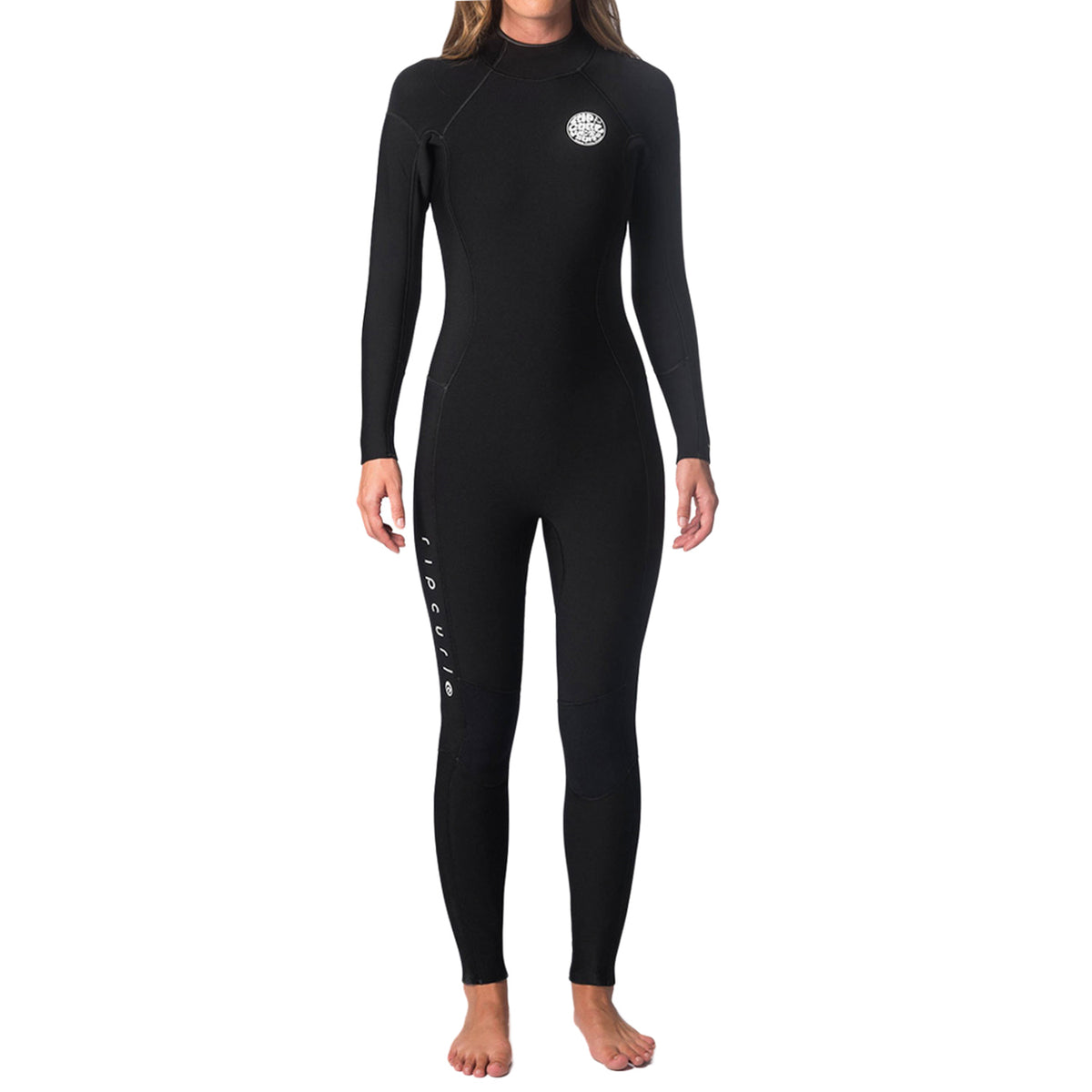 Rip Curl 3/2 Dawn Patrol Back Zip Wetsuit - Women's Black