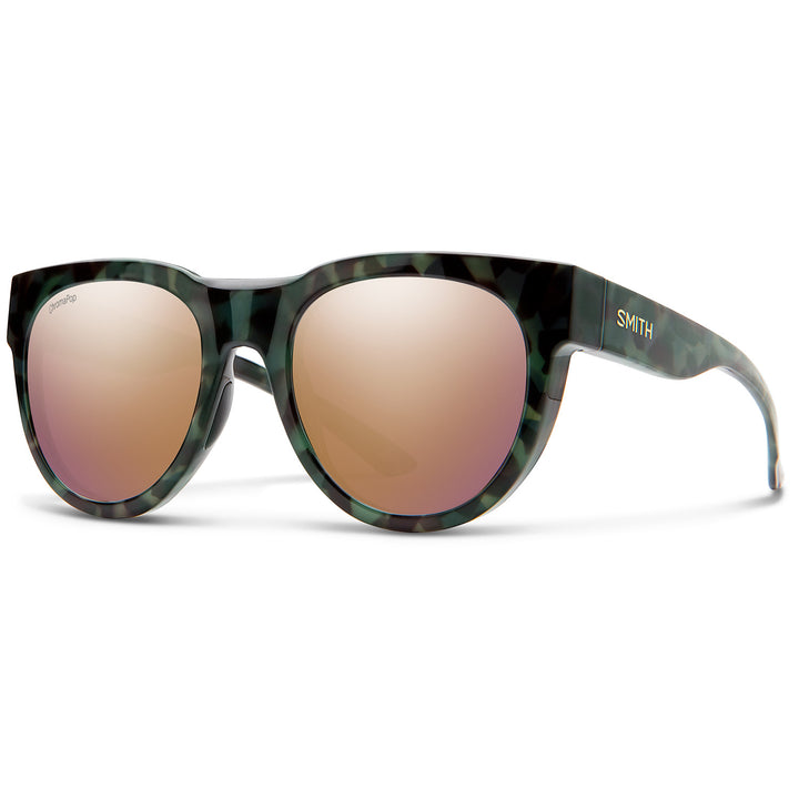 Smith Crusader Sunglasses Camo Tort/ChromaPop Rose Gold Mirror