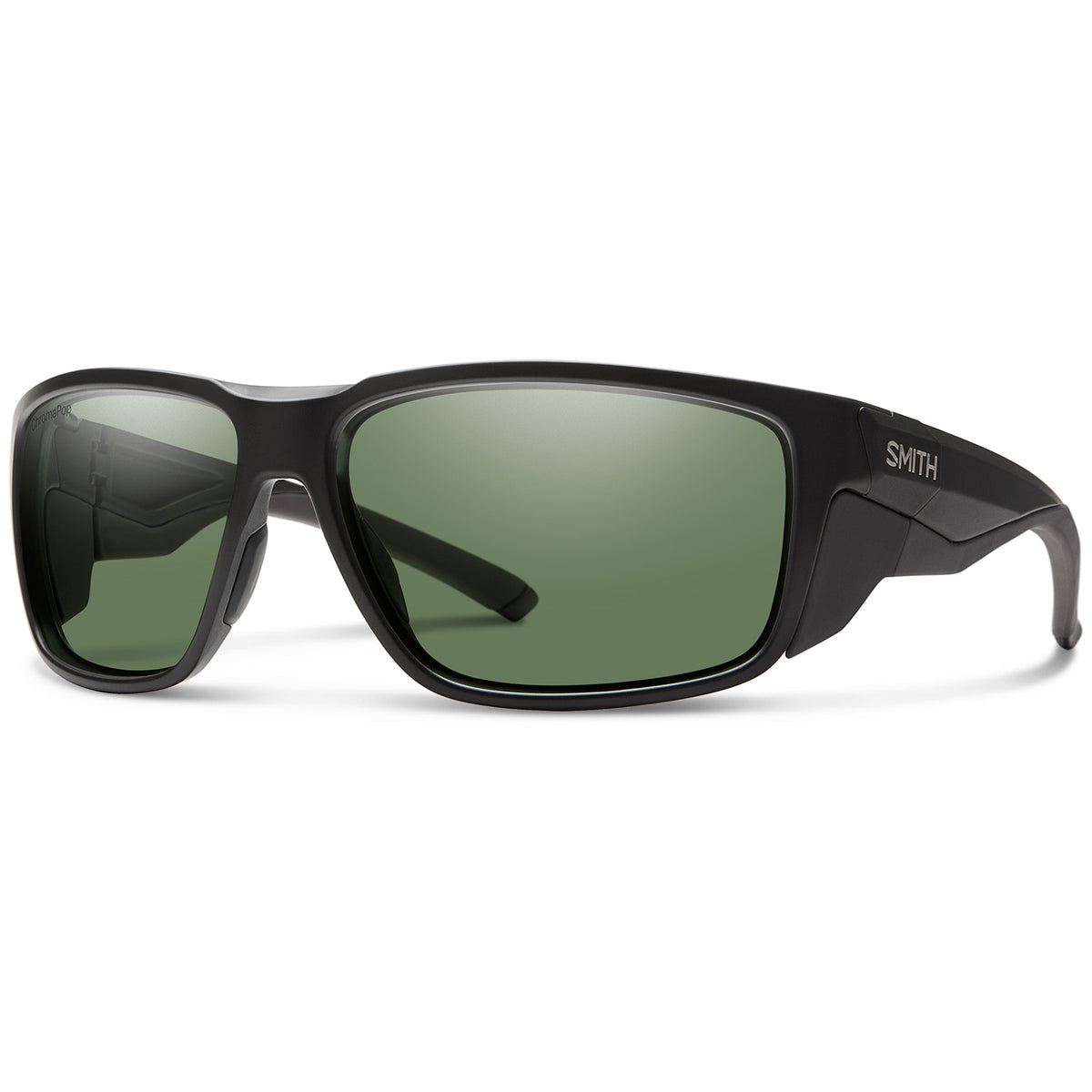 Smith Freespool MAG Sunglasses Matte Black/ChromaPop Polarized Grey Green