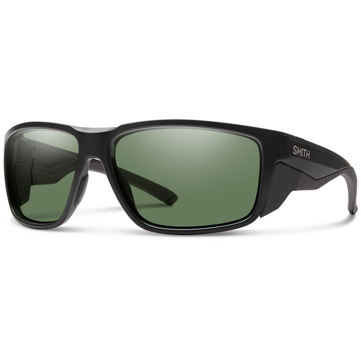 Smith Freespool MAG Sunglasses Matte Black/ChromaPop Polarized Grey Green