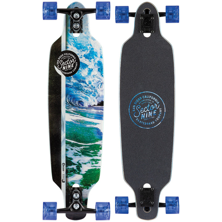 Sector 9 Flux Mini Fractal Longboard Complete