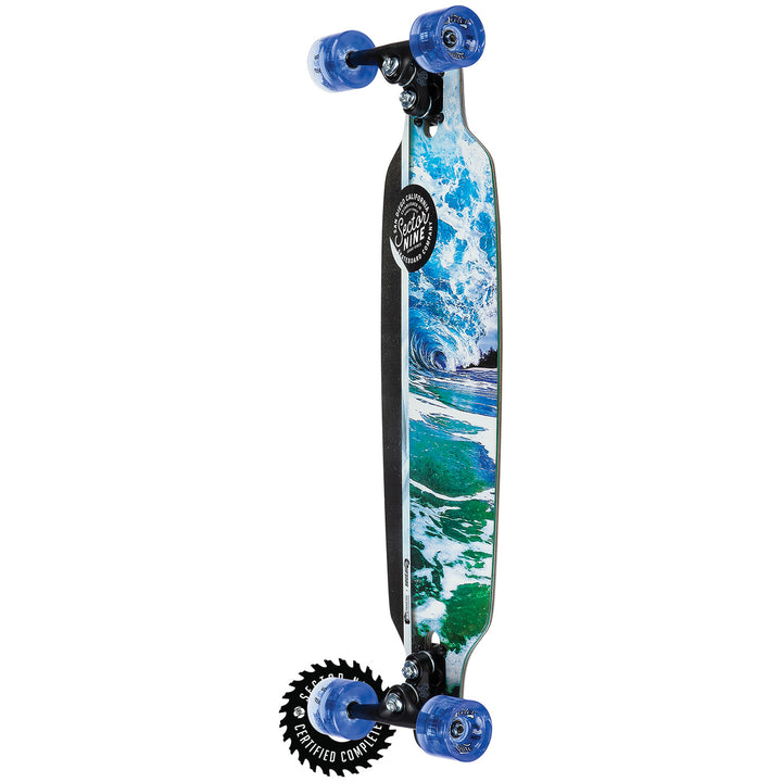Sector 9 Flux Mini Fractal Longboard Complete