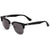 OTIS 100 Club Sunglasses Matte Black/Light Brushed Gunmetal/Grey Polar