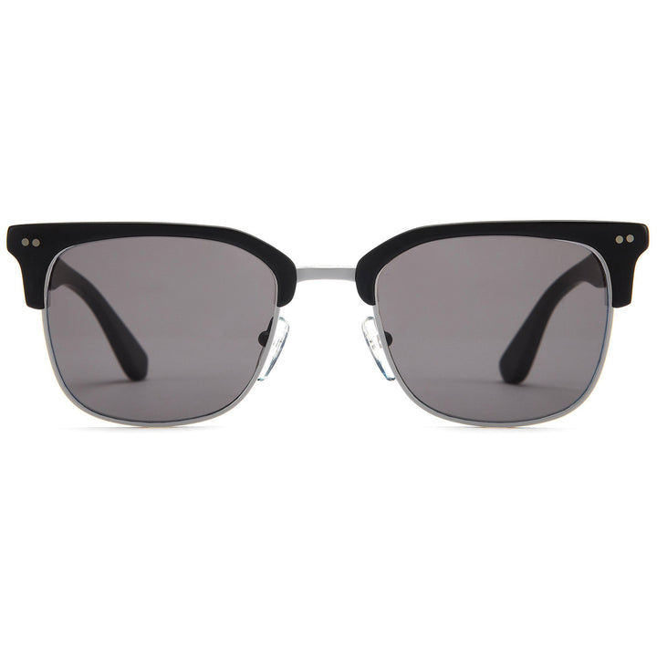 OTIS 100 Club Sunglasses Matte Black/Light Brushed Gunmetal/Grey Polar