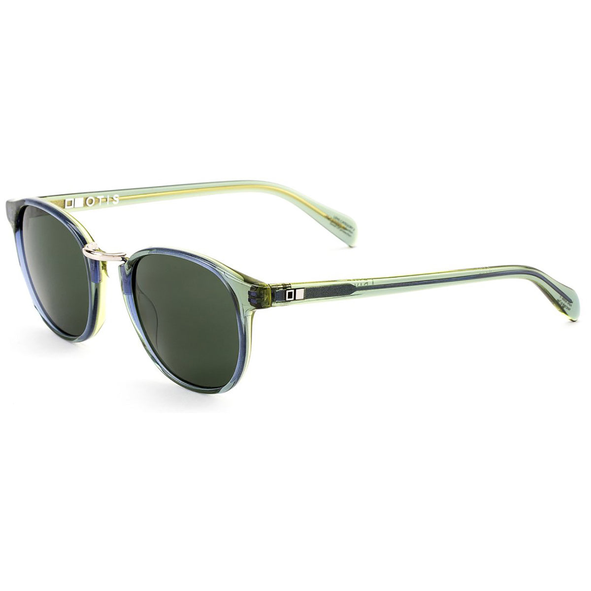 OTIS A Day Late Sunglasses Emerald/Grey