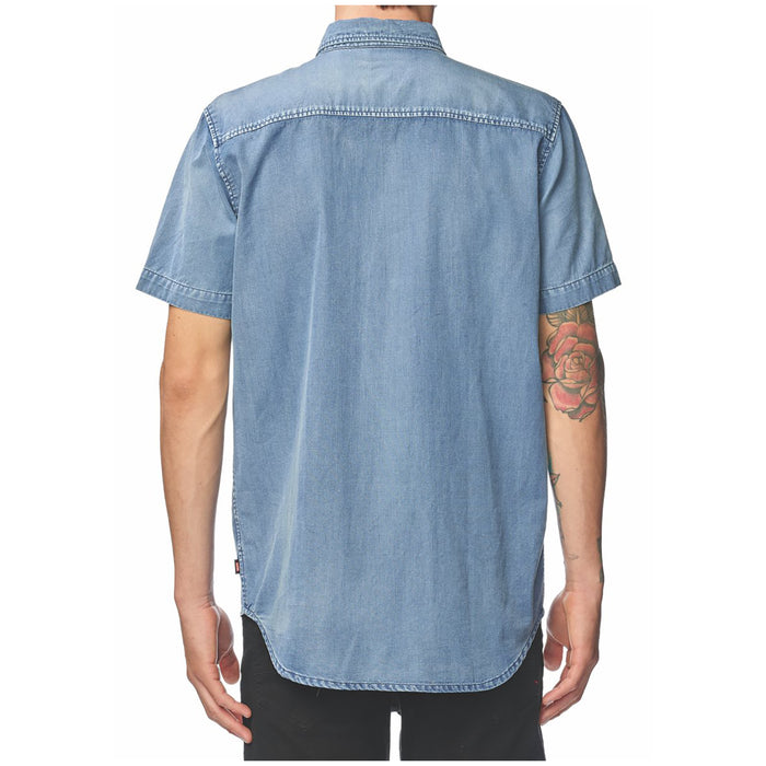 Globe Scorpio Short-Sleeve Shirt Bruise Blue