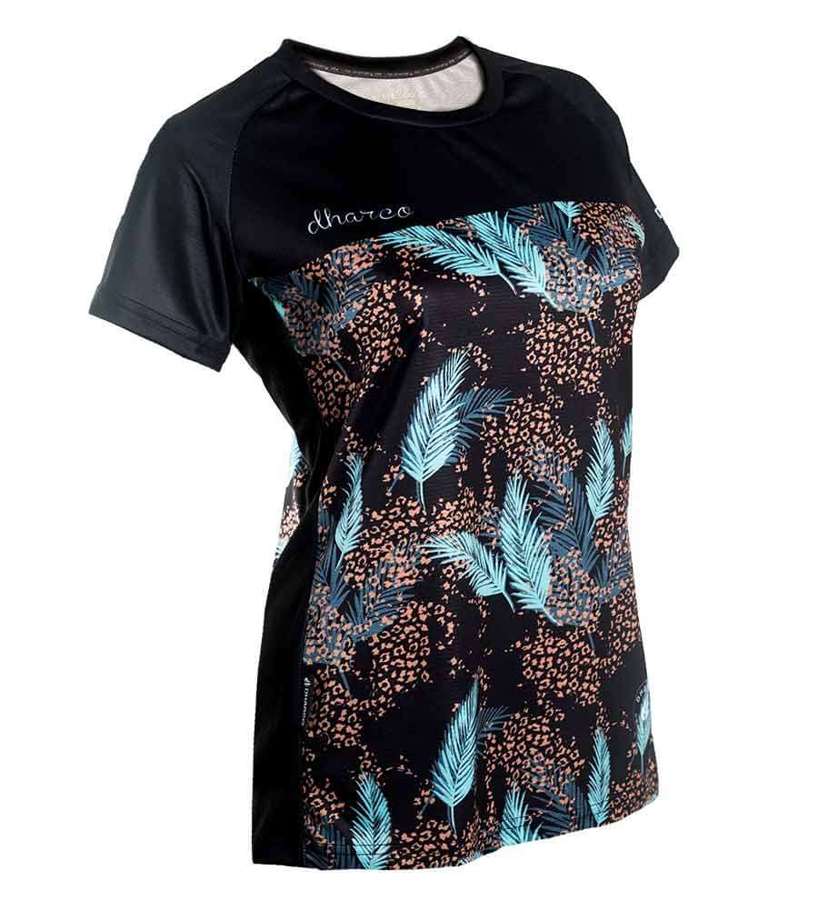 DHaRCO SS Jersey - Women's Leopard Leaves