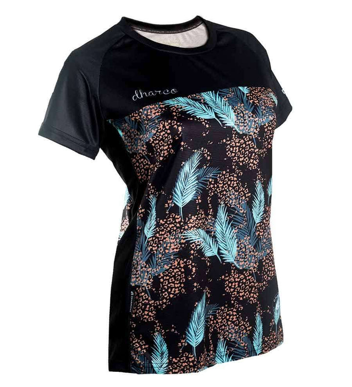 DHaRCO SS Jersey - Women's Leopard Leaves