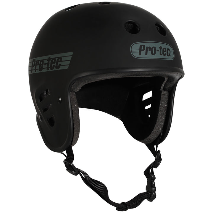 Pro-Tec Full Cut Certified Skateboard Helmet Matte Black