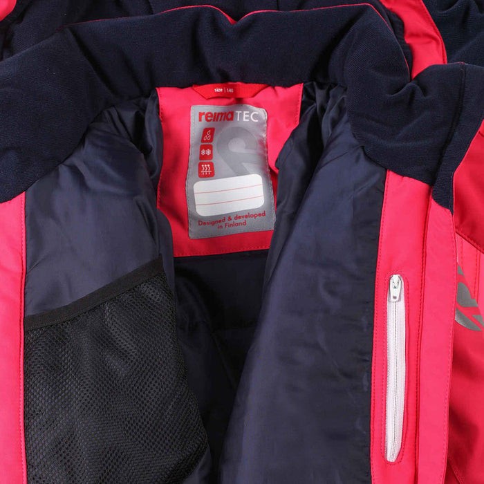 Reima Glow Jacket - Girls' Strawberry Red