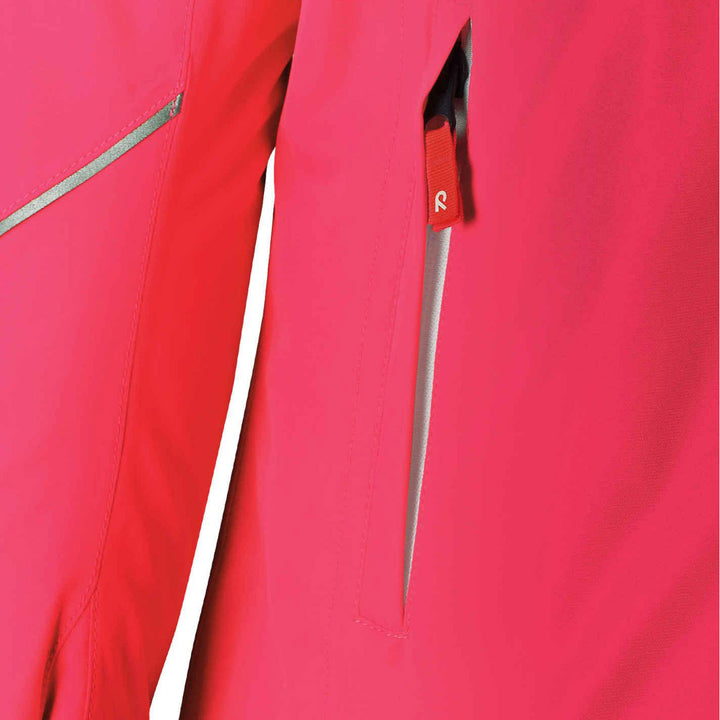 Reima Glow Jacket - Girls' Strawberry Red