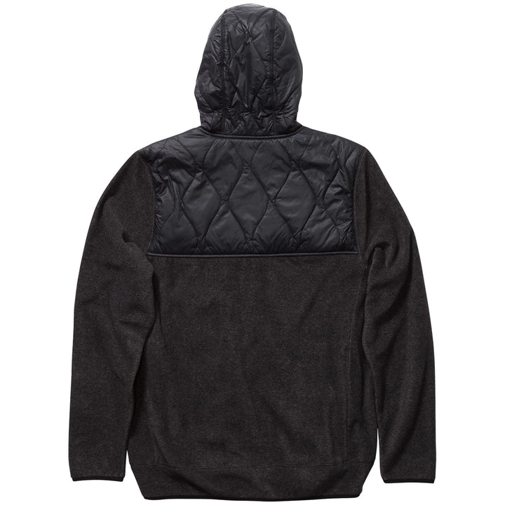 Holden Sherpa Hybrid Zip-Up Jacket Black