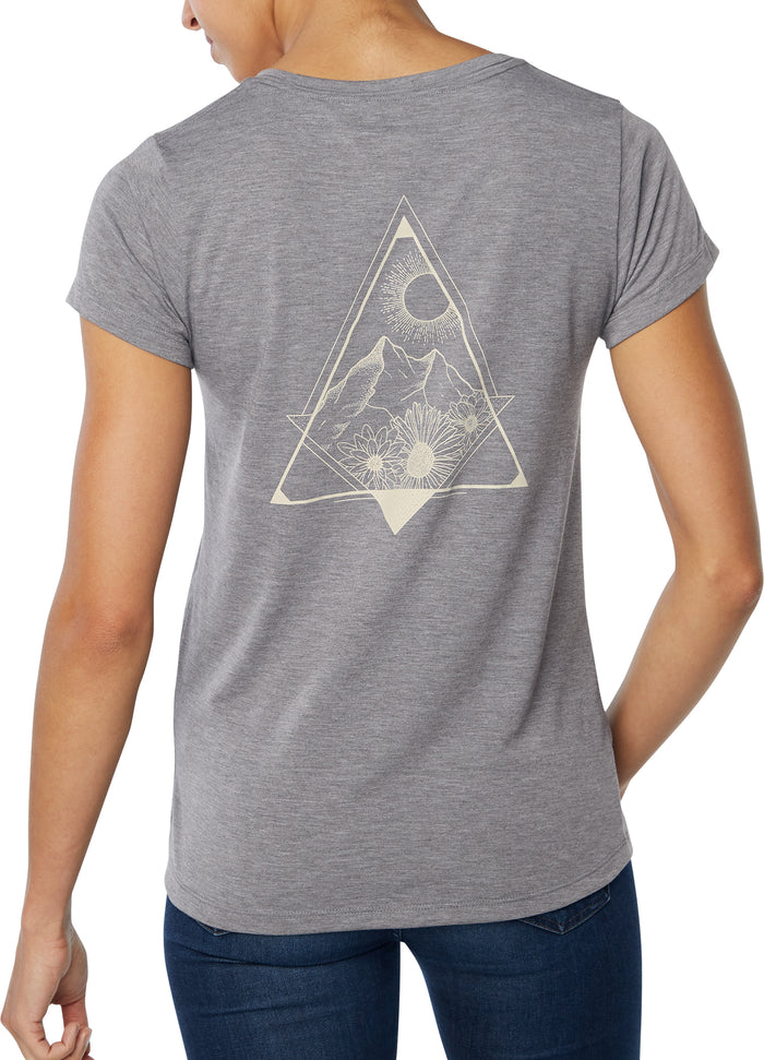 Dakine Brook S/S Tech Tee - Women's Heather Graphite