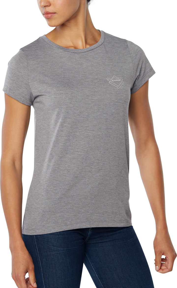 Dakine Brook S/S Tech Tee - Women's Heather Graphite