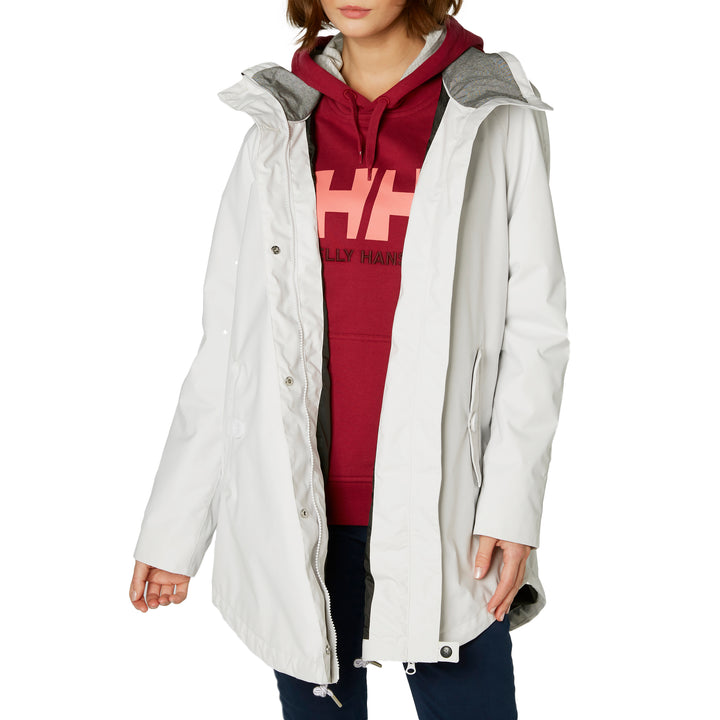 Helly Hansen Sendai Rain Coat - Women's Aluminum