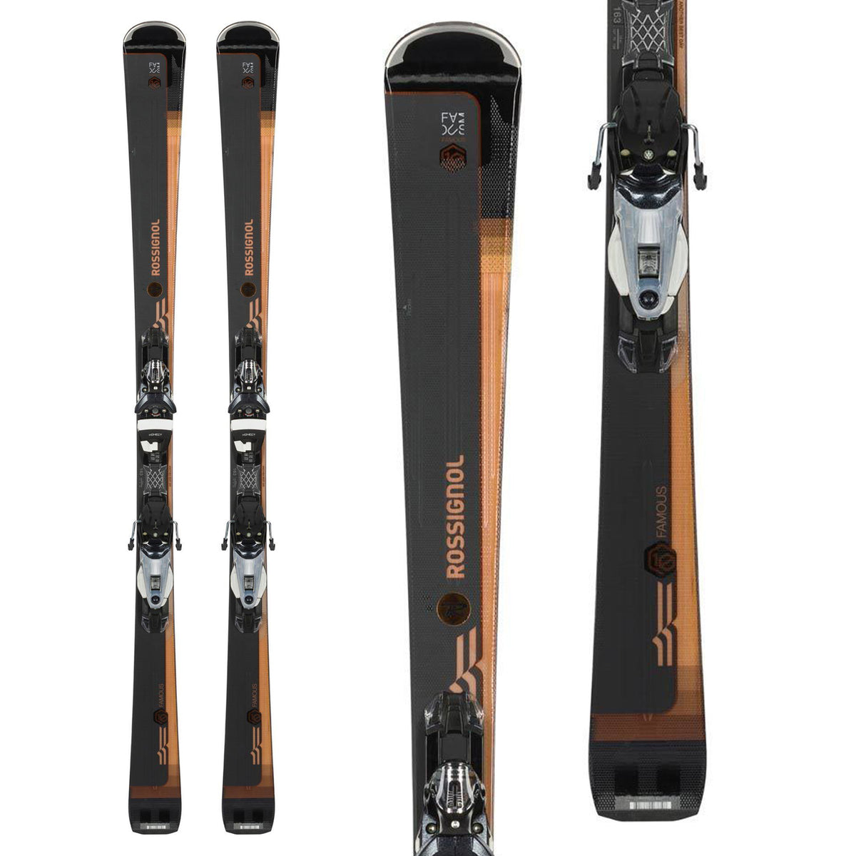 Rossignol Famous 10 Skis + NX 12 Dual WTR Bindings - Women's 2019