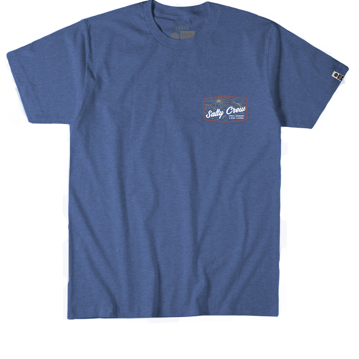 Salty Crew Frenzy T-Shirt Navy/Heather
