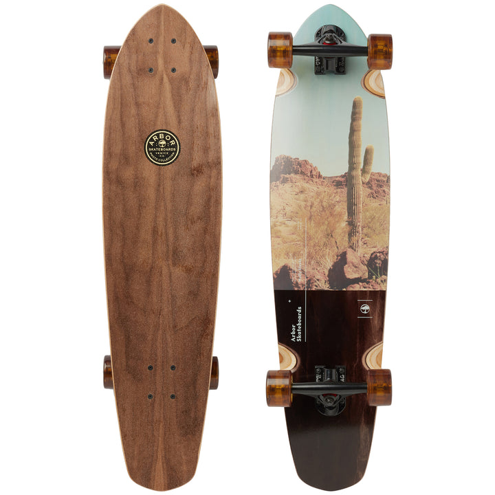 Arbor Mission Photo Longboard Complete