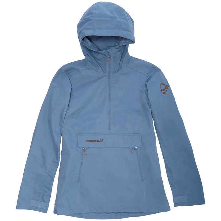 Norrona Svalbard Cotton Anorak - Women's Coronet Blue