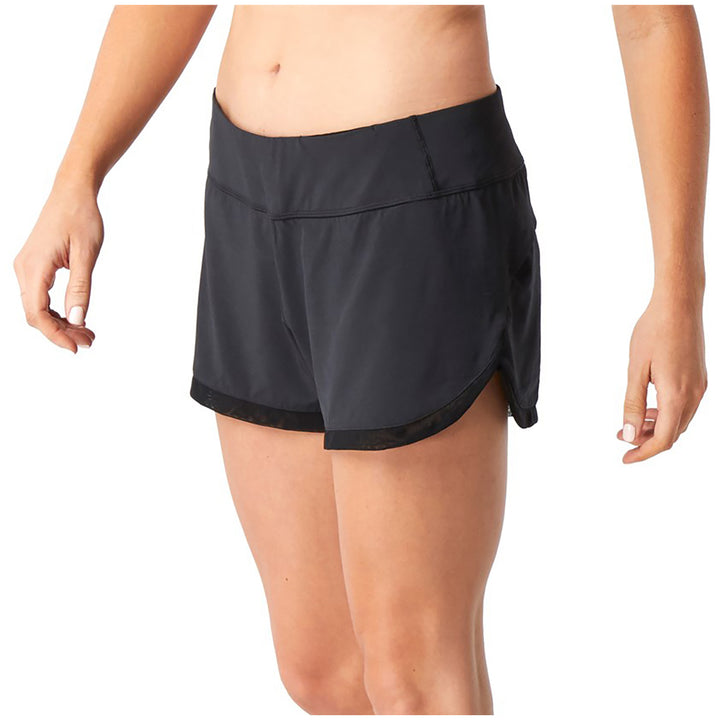 Smartwool Merino Sport Lined Shorts - Women's Black