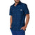 Helly Hansen Oya Short-Sleeve Button-Down Shirt Catalina Blue Print