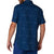 Helly Hansen Oya Short-Sleeve Button-Down Shirt Catalina Blue Print