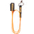 Dakine John John Florence Comp 6' x 3/16 Leash Black/Orange