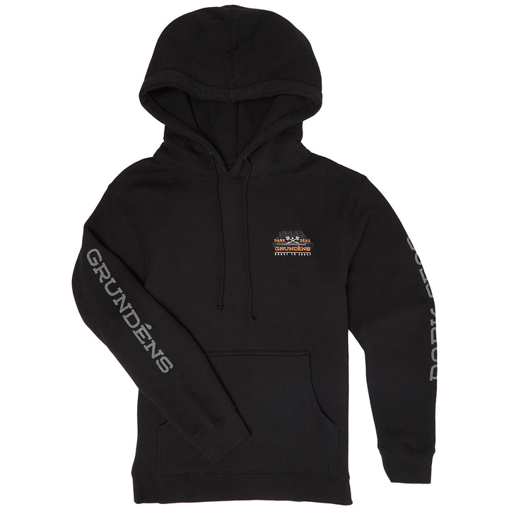 Dark Seas X Grundens Surface Waves Hoodie Black