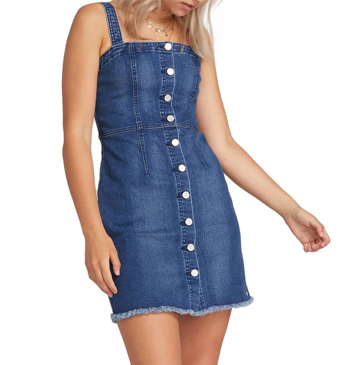 Volcom Vol Stone Dress - Women's Harbor Blue