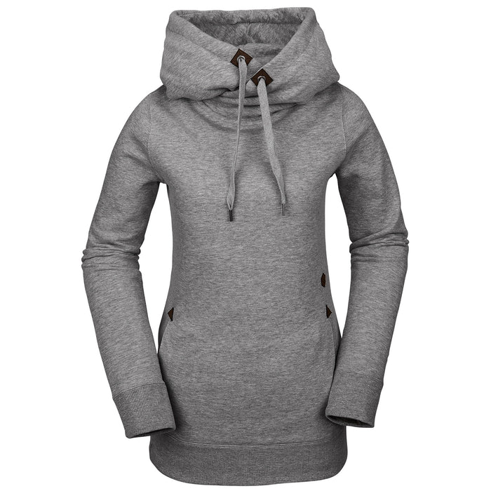 Volcom Tower Pullover Hoodie - Women's Heather Grey