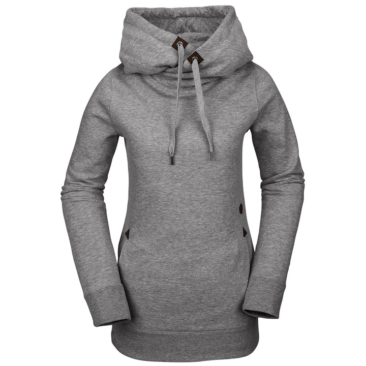 Volcom Tower Pullover Hoodie - Women's Heather Grey