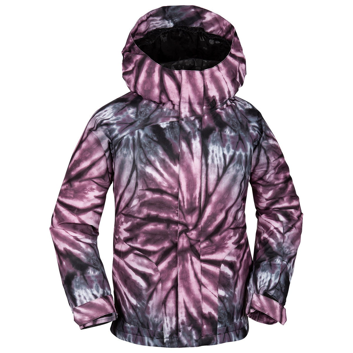 Volcom Westerlies Insulated Jacket - Girls' Tie-Dye Purple Print