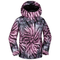 Volcom Westerlies Insulated Jacket - Girls' Tie-Dye Purple Print::Tie-Dye Purple Print