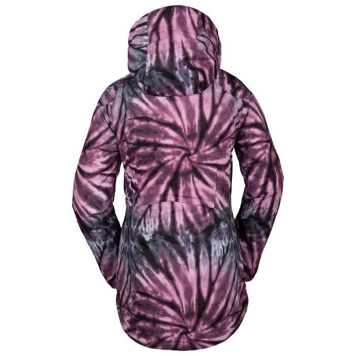 Volcom Pine 2L TDS Jacket - Women's Tie-Dye Print Purple