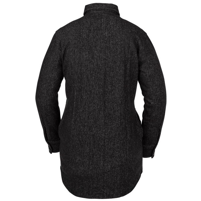 Volcom Jenny Flannel Jacket - Women's Heather Black