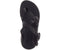 Chaco Tegu Sandals - Women's Solid Black