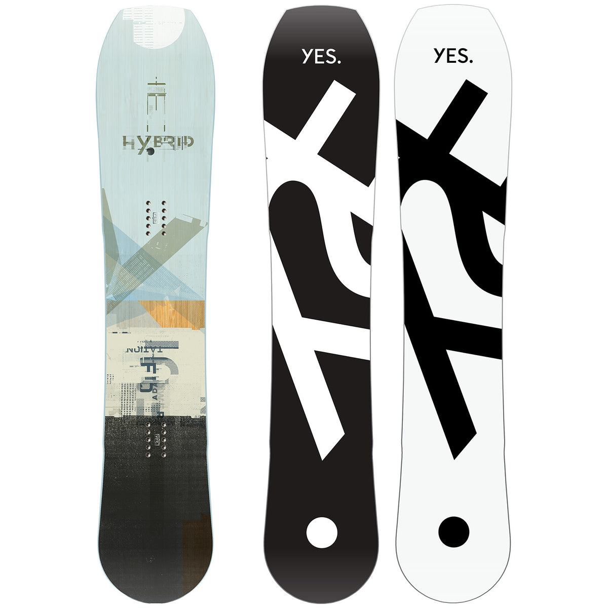 Yes. Hybrid Snowboard 2020