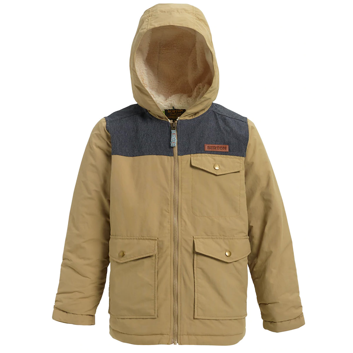 Burton Castable Jacket - Boys' Kelp/Denim
