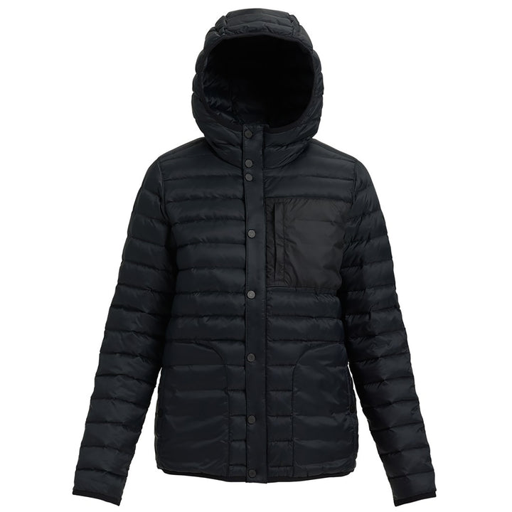 Burton Evergreen Down Hooded Jacket - Women's True Black