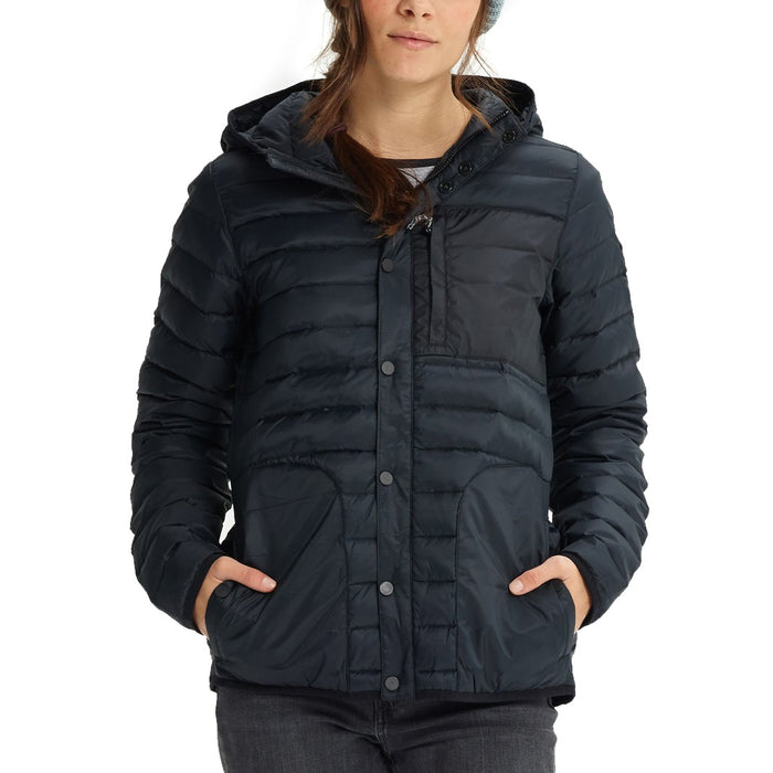 Burton Evergreen Down Hooded Jacket - Women's True Black