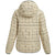 Burton Evergreen Down Hooded Jacket - Women's Canvas Bogolanfini/True Black