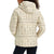 Burton Evergreen Down Hooded Jacket - Women's Canvas Bogolanfini/True Black