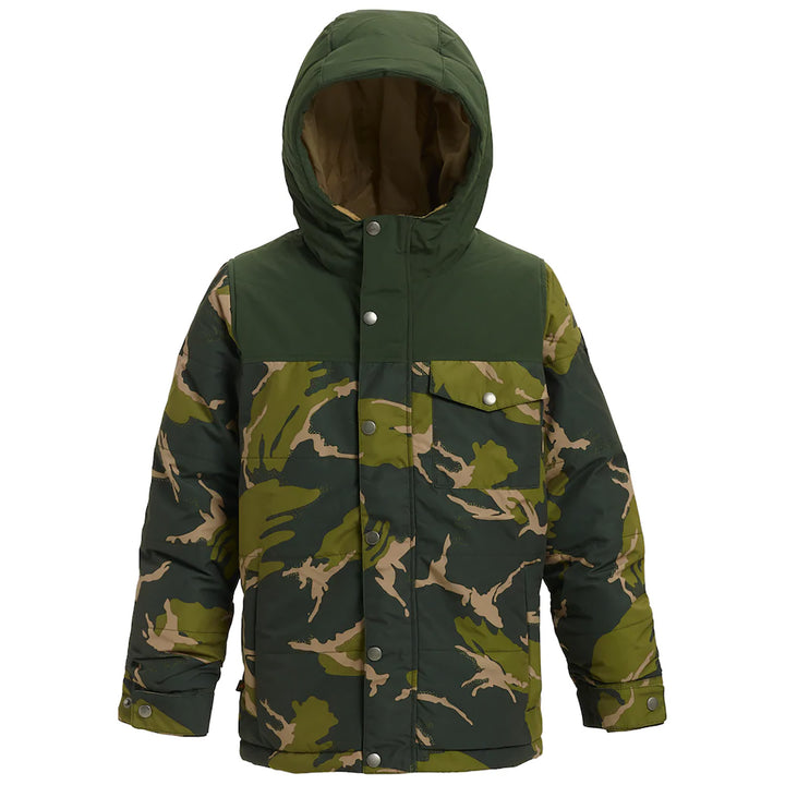 Burton Barnone Jacket - Boys' Mtn Camo/Resin