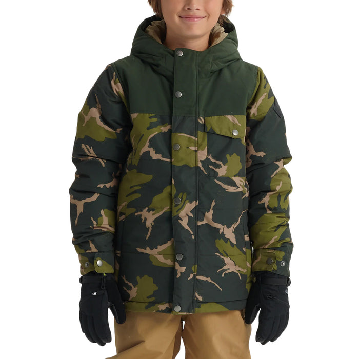 Burton Barnone Jacket - Boys' Mtn Camo/Resin