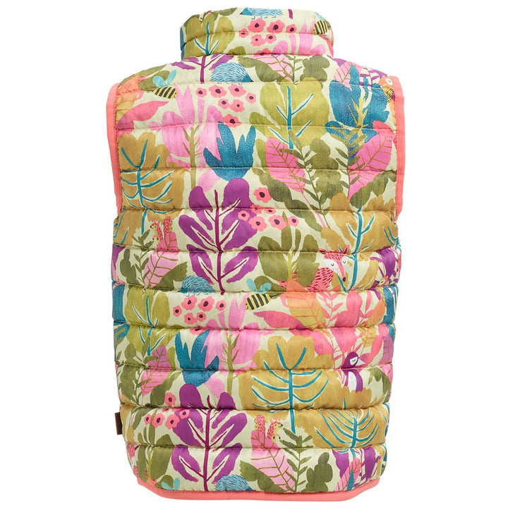 Burton Minishred Evergreen Vest - Little Kids' Forest Friends/Georgia Peach