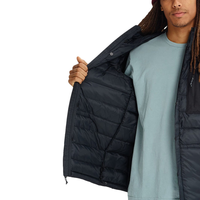 Burton Evergreen Down Hooded Jacket True Black