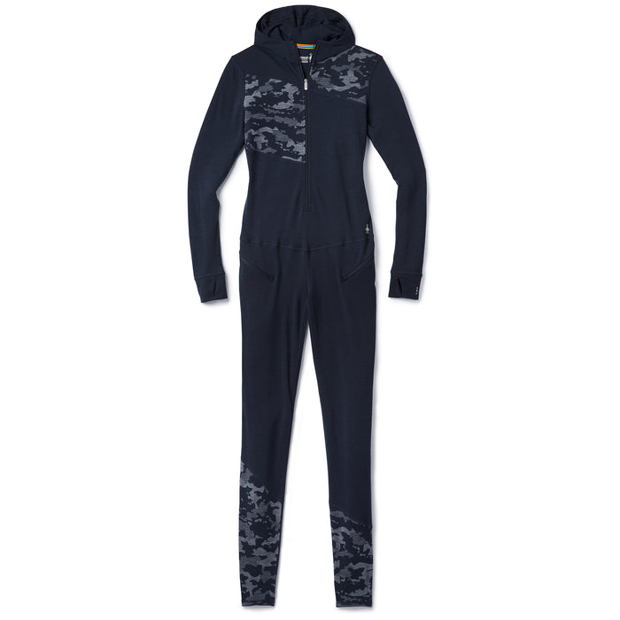 Smartwool Merino 250 Baselayer One Piece Suit - Women's Deep Navy/Purple Mist