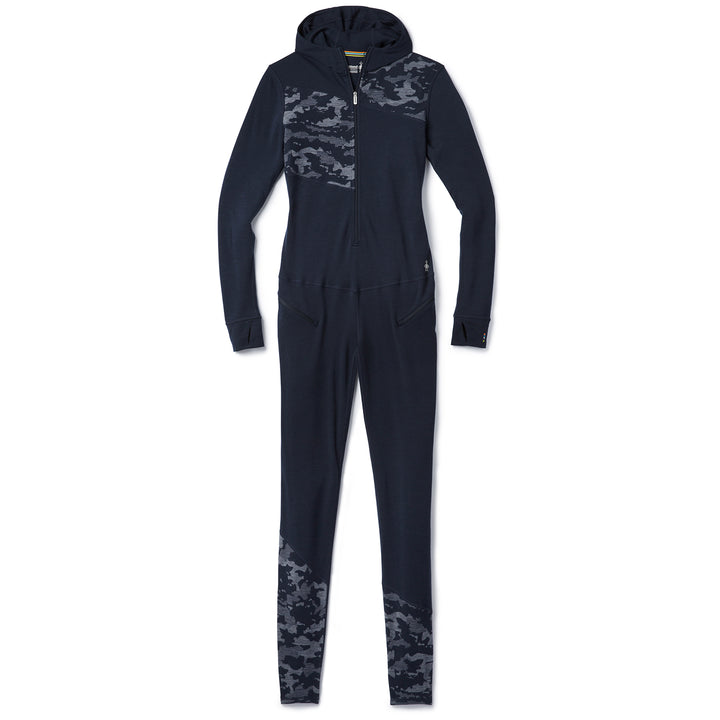 Smartwool Merino 250 Baselayer One Piece Suit - Women's Deep Navy/Purple Mist