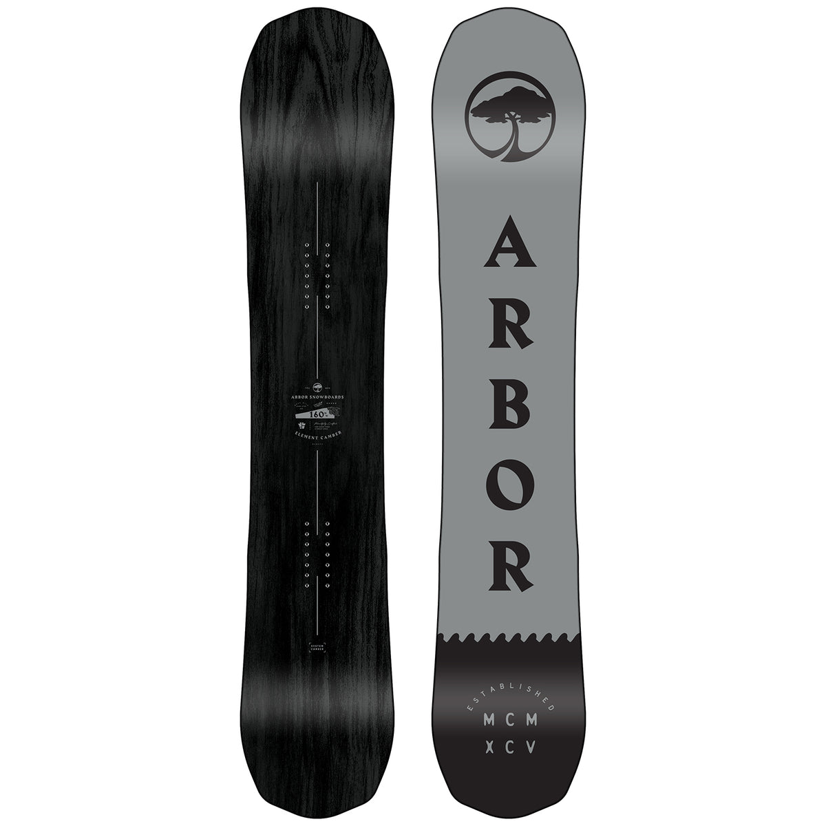 Arbor Element Black Camber Snowboard 2020